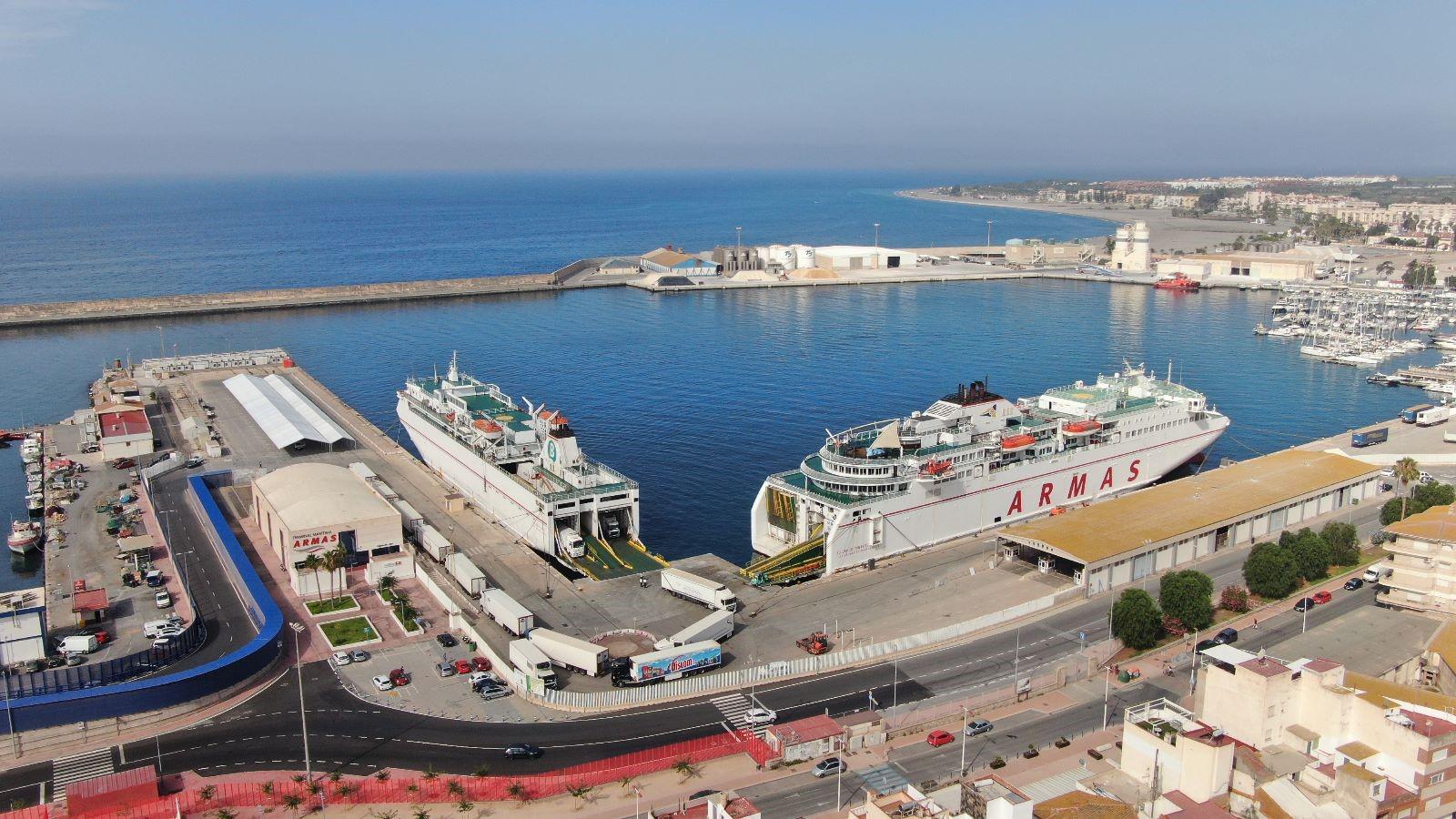 El Puerto de Motril mantiene su crecimiento en el primer cuatrimestre