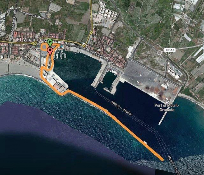 El puerto celebra una carrera este domingo que favorece la interacción con los - Noticia Puerto de Motril