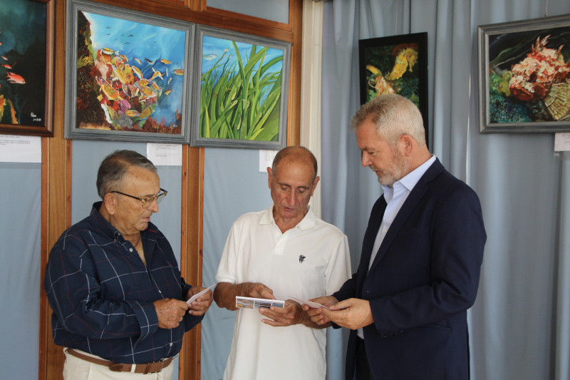 Inaugurada la exposición Salvemos el Mediterráneo, una de las actividades de - Noticia Puerto de Motril