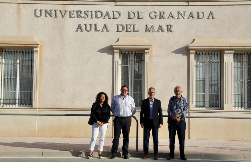 El presidente del Puerto de Motril recibe a la nueva directora del Aula del - Noticia Puerto de Motril