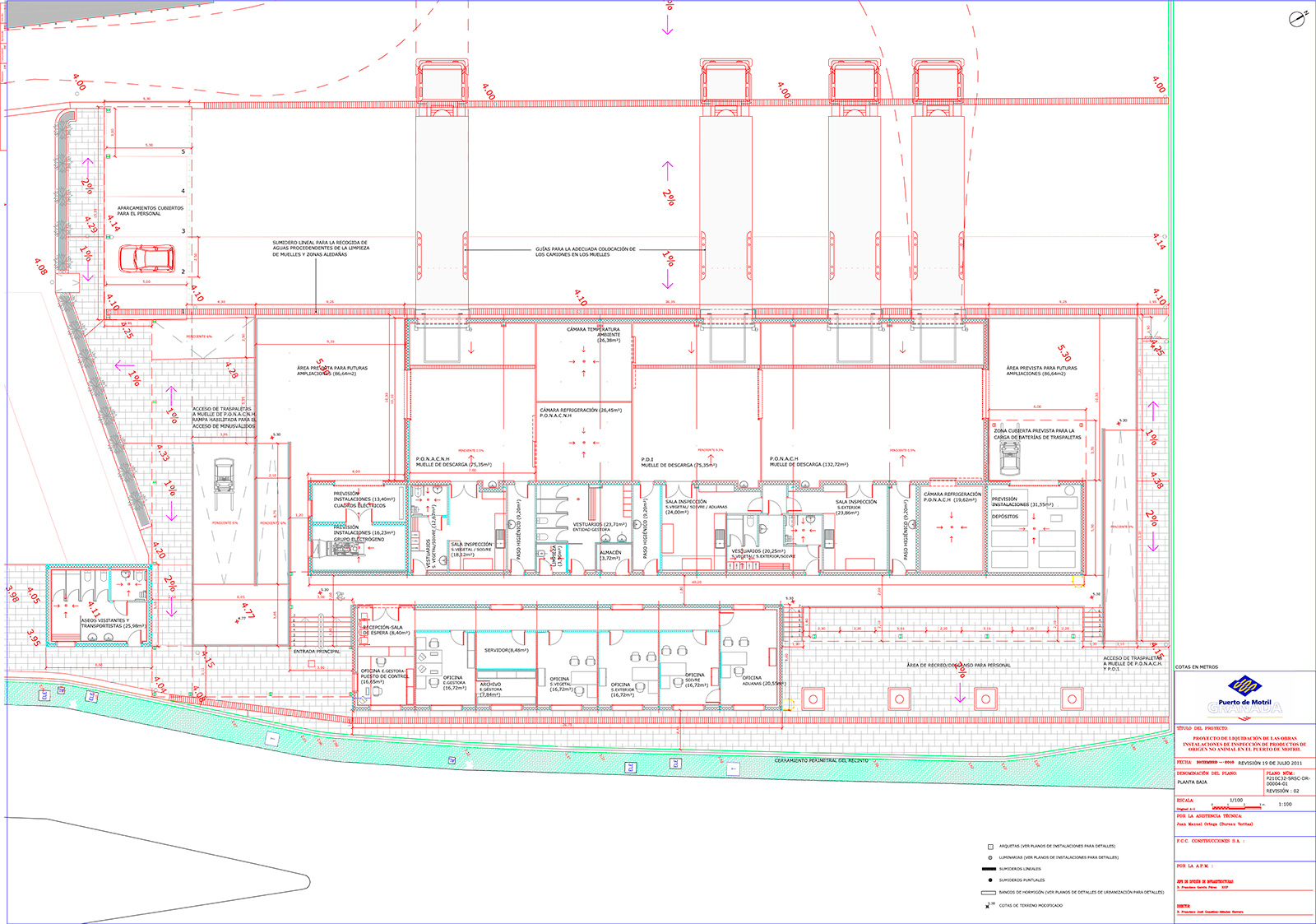 Plano PIF Puerto de motril